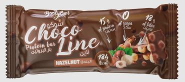 Bootybar Chocoline Protein Bar Chocolate With Hazelnut 50g